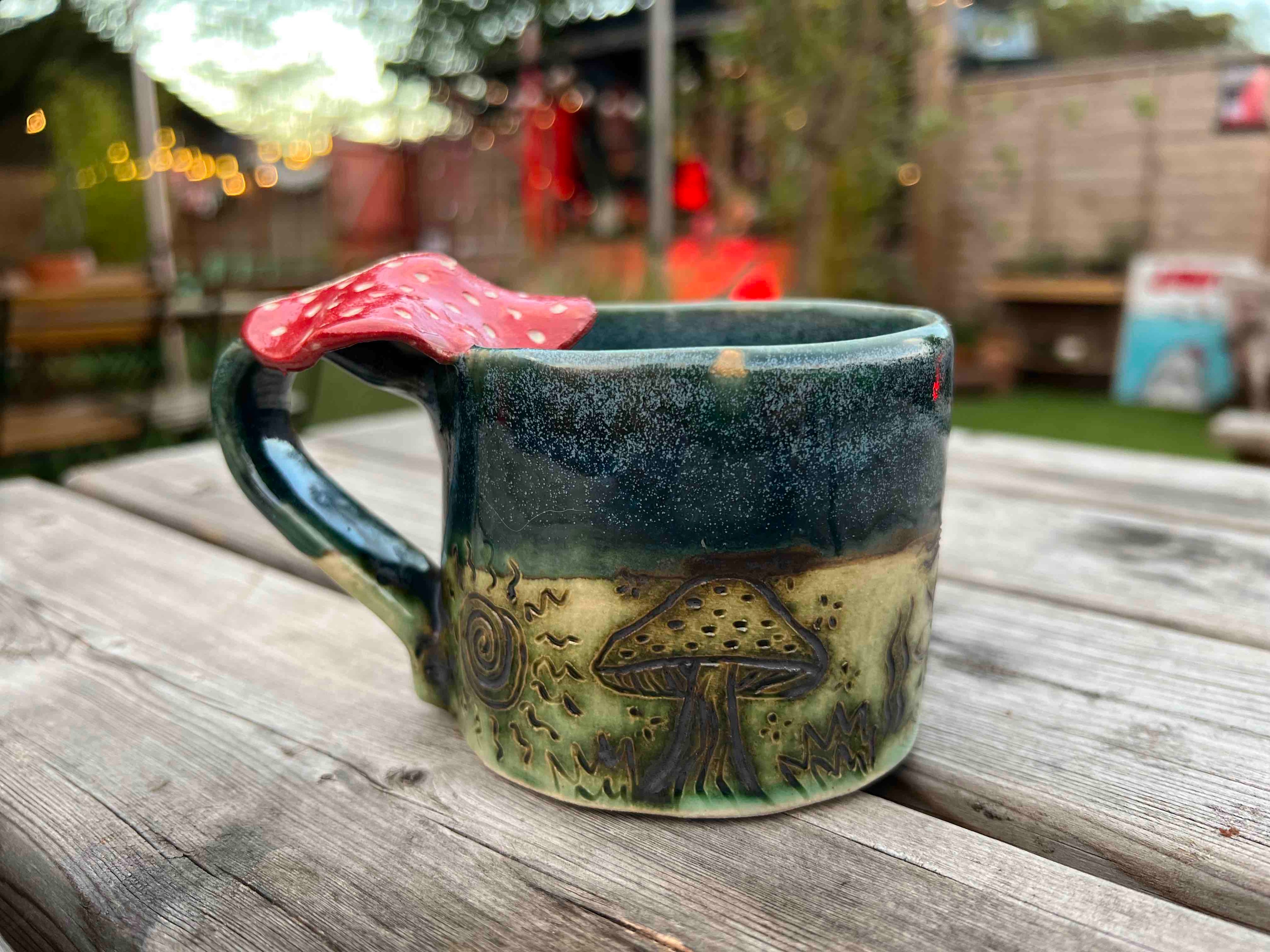 Amelia's handmade pottery