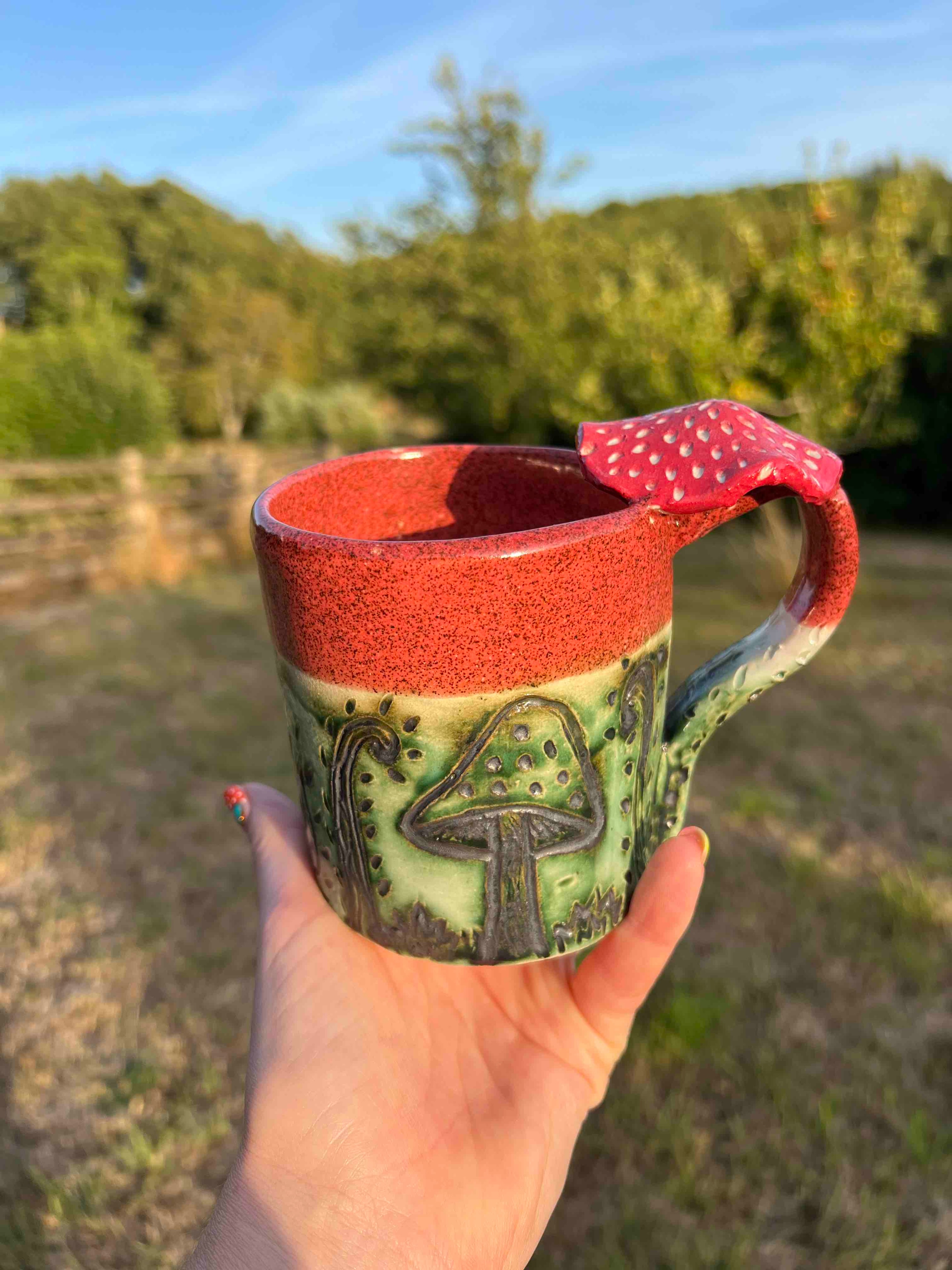 Amelia's handmade pottery