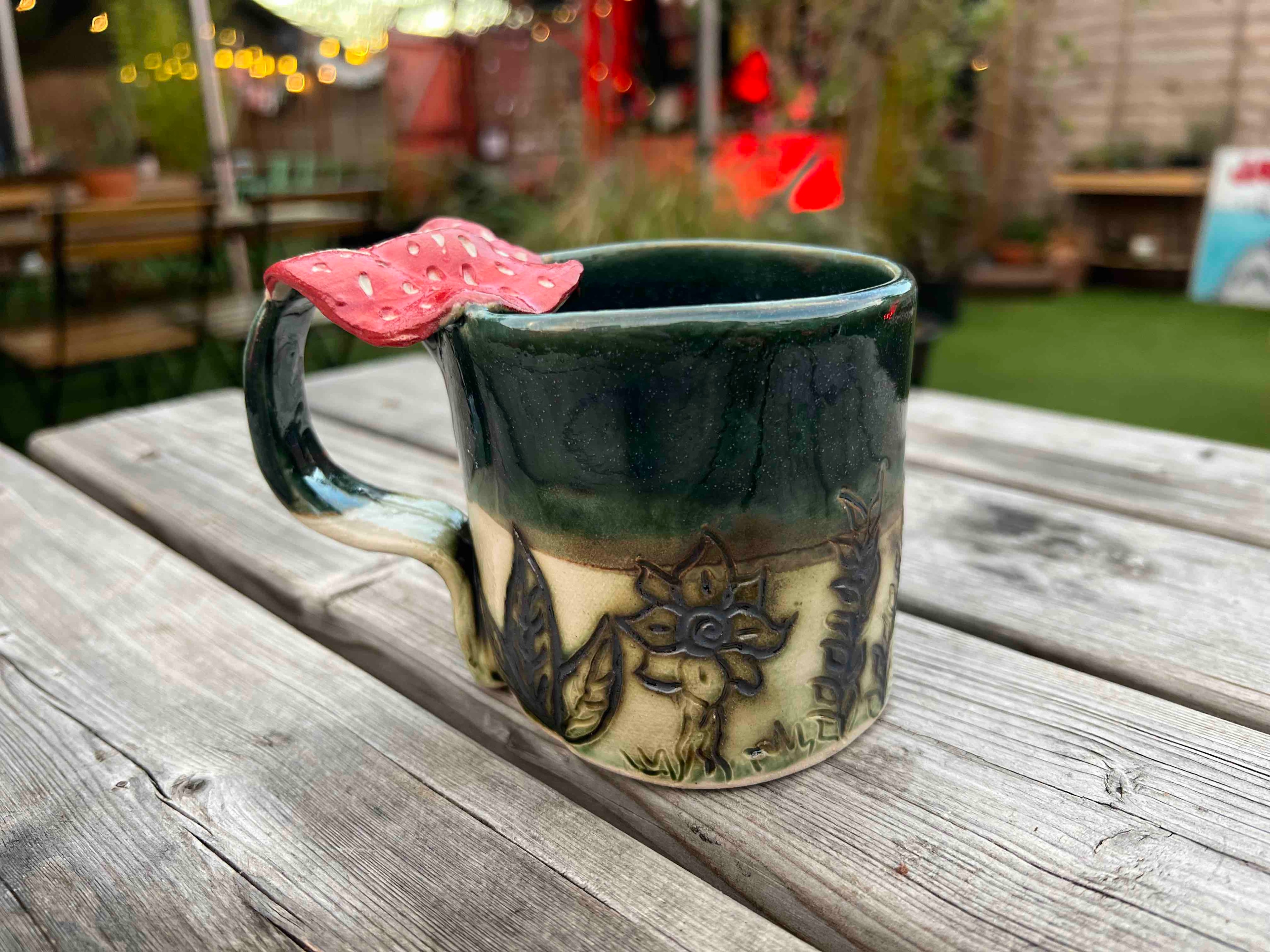 Amelia's handmade pottery